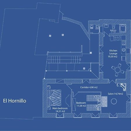 Casa Rural El Hornillo Вайермосо Екстериор снимка